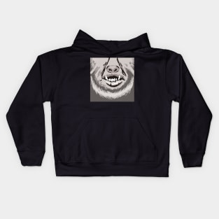 VINTAGE WOLFMAN Kids Hoodie